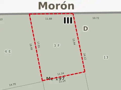 Terreno en Venta en Villa Sarmiento, USD 170.000