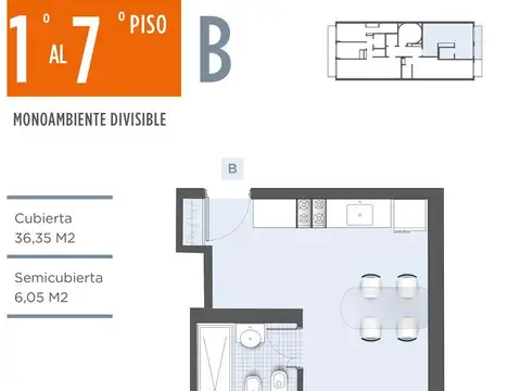 Departamento en Villa del Parque