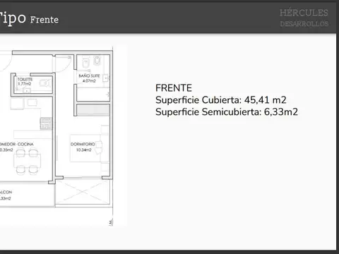 Departamento en Venta con 1 cocheras