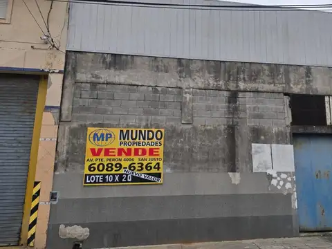 Galpón en la tablada