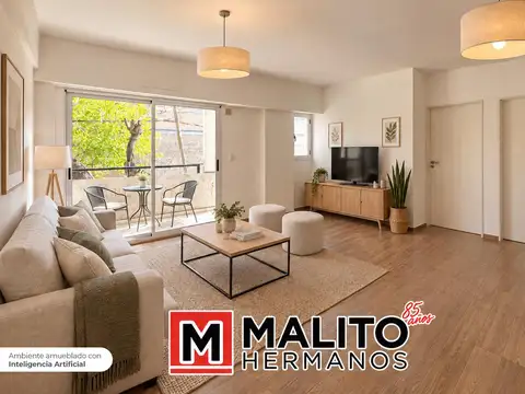 DEPARTAMENTO 2 AMBIENTES CON BALCÓN A ESTRENAR - 40 M2