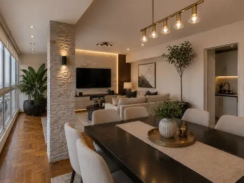 Departamento 5 ambientes con 2 baños