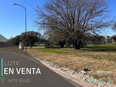 LOTE EN VENTA - SIETE SOLES