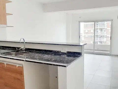 Departamento en venta en Barrio Agote, Rosario 1 dormitorio con doble balcón.