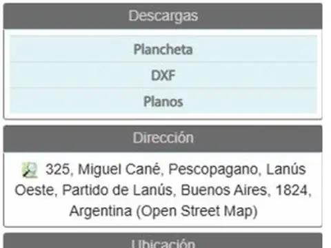 Terreno en Venta en Lanus Oeste, USD 180.000