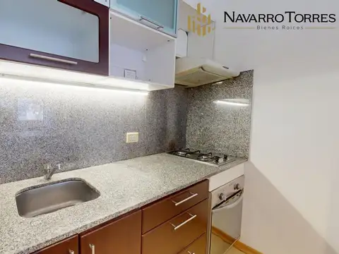 Moderno Monoambiente con Vestidor y Amenities