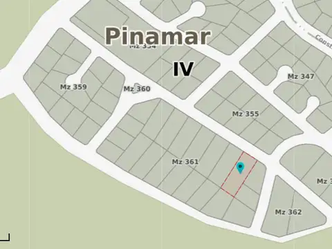 Terreno en Venta 30  mts Fondo