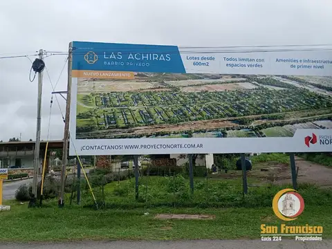Achiras Zona Aeropuerto