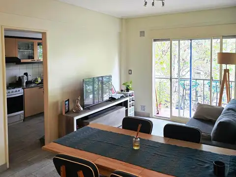 Departamento 2 ambientes con 1 baño