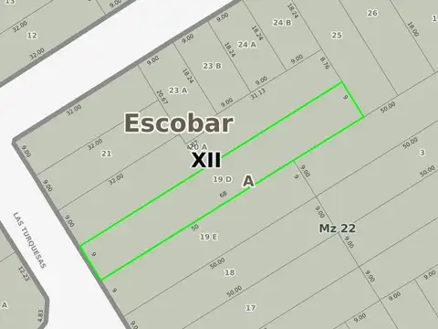 Terreno / Lote en venta de 612m2 ubicado en Belén de Escobar