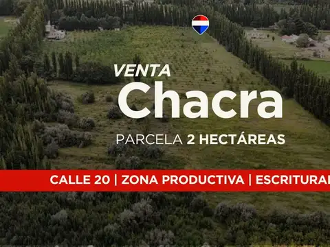 VENTA CHACRA 2,5HAS, CALLE 20 CENTENARIO - NEUQUÉN