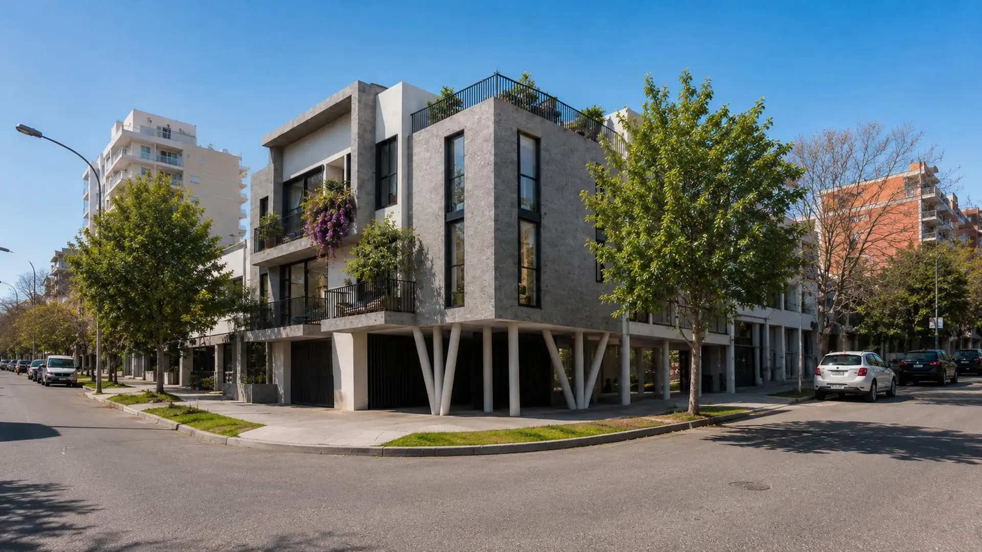 Tríplex 3 amb, 85m² con cochera y terraza propia — Los Troncos