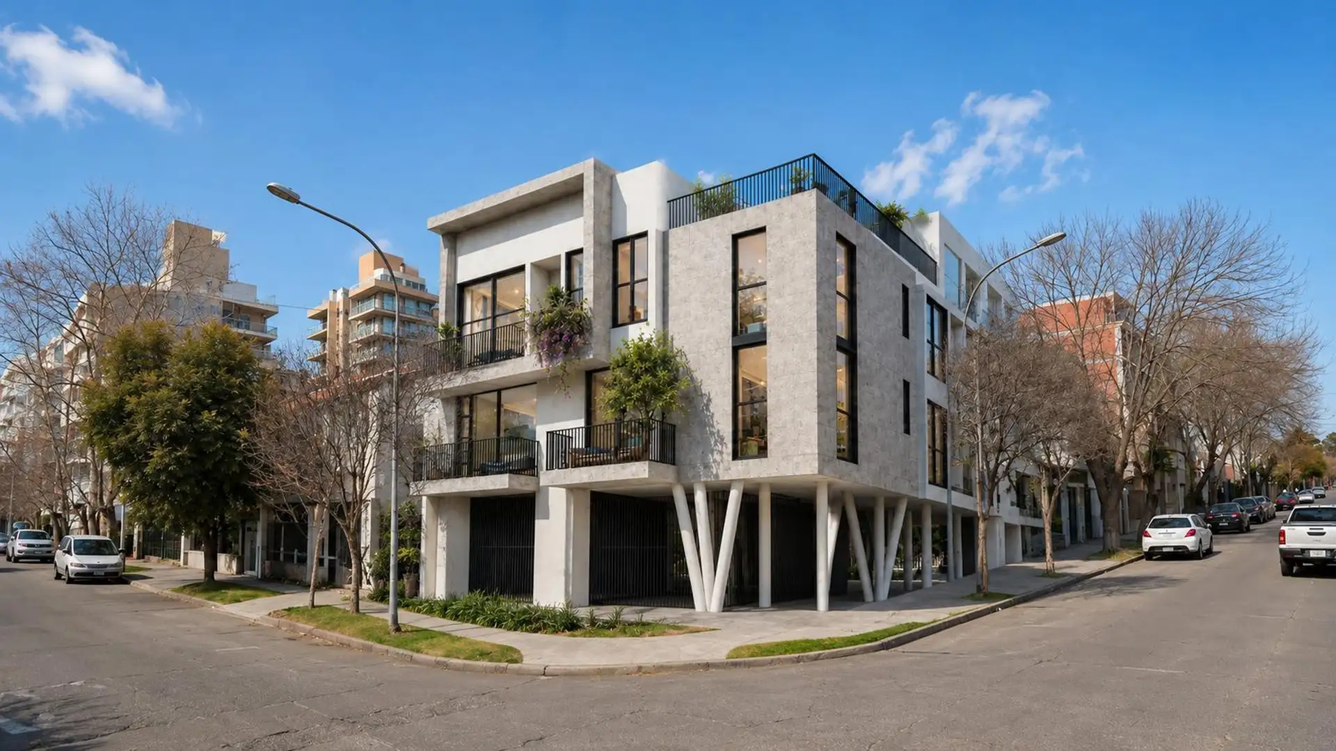 Tríplex 3 amb, 85m² con cochera y terraza propia — Los Troncos