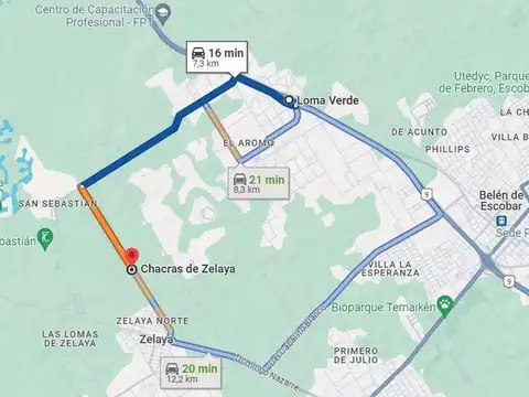 Chacras de Zelaya, Pilar