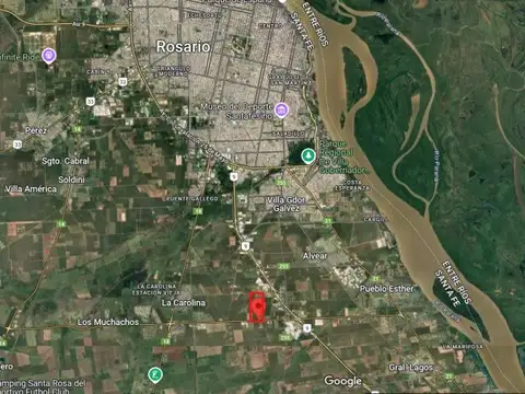 Terreno en Venta 95,43  mts Frente