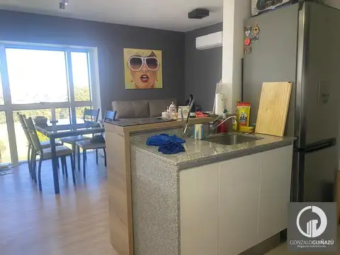 Departamento 2 ambientes con 1 baño