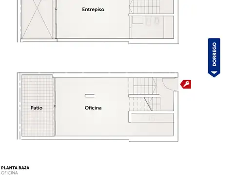 Dorrego y Jujuy - Oficina. 