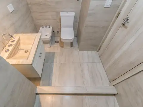 Departamento Monoambiente con 1 baño