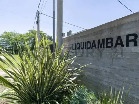 LOTE EN VENTA 10 x 28 Barrio Liquidambar, La Plata