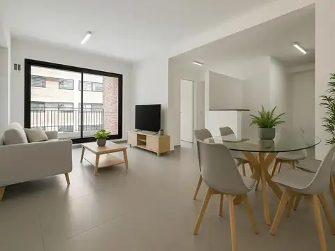 2 Ambientes Premium con vista abierta y Full Amenities en Liniers