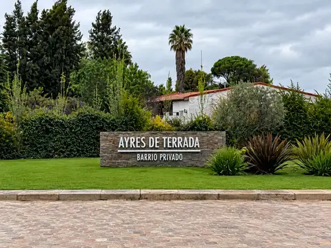 Venta lotes barrio privado ayres de terrada