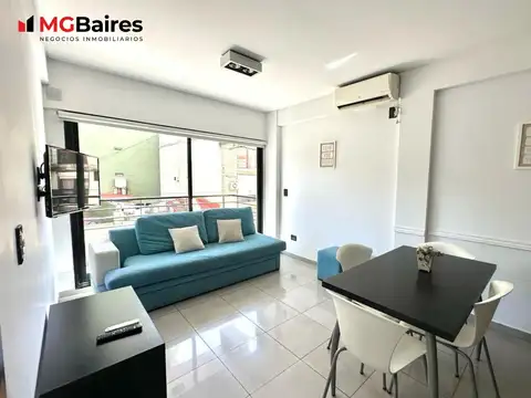 Departamento temporal amoblado alquiler dia, sem, mes. Buenos Aires. Cerca FAVALORO, GARRAHAN, UADE