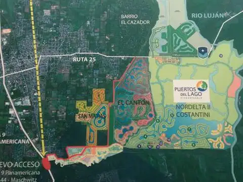Venta lote EL CAZAL- ESCOBAR - Lotes al RIO