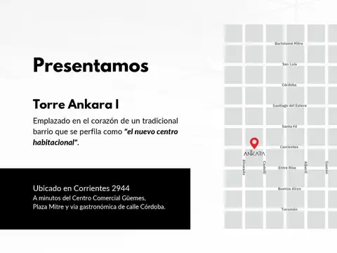 Departamento en Venta de 3 ambientes