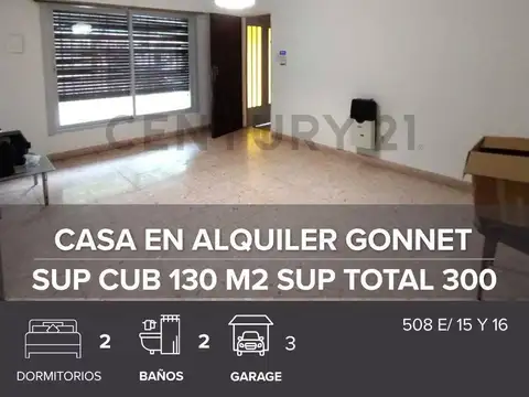 casa en alquiler gonnet