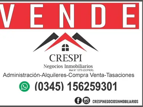 Terreno en Venta en Concordia, USD 700