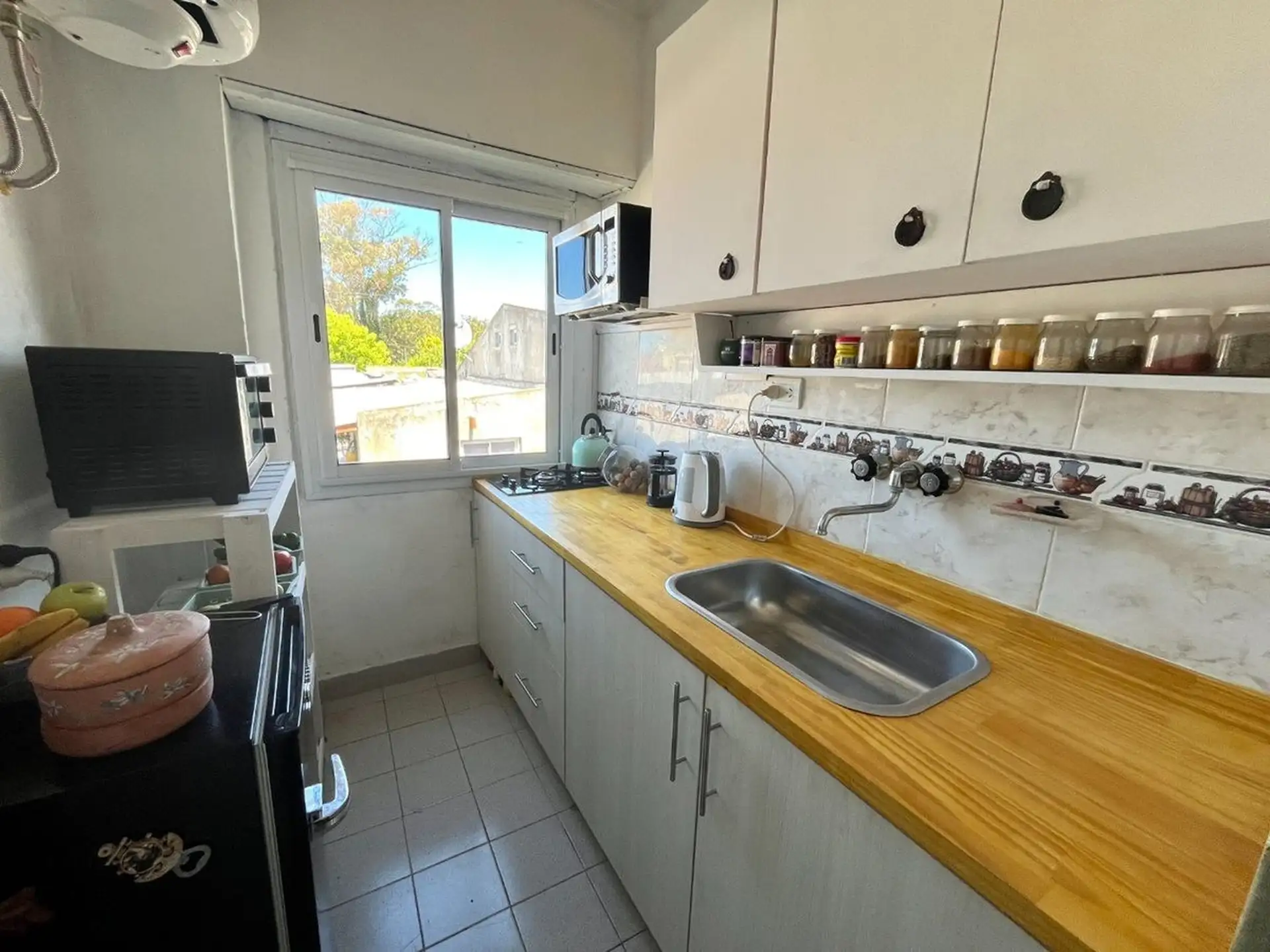 Depto 2 amb, 33m² al contrafrente — luminoso y apto crédito