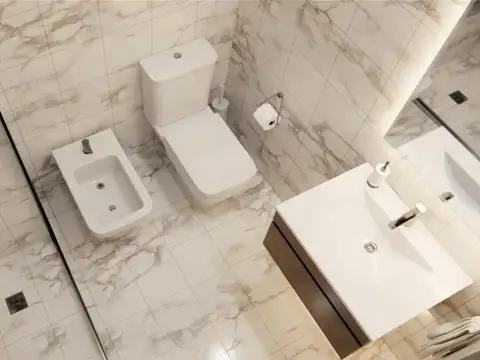 Departamento 2 ambientes con 1 baño