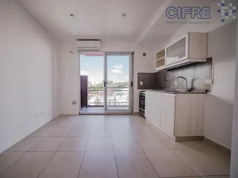 Departamento 2 ambientes con 1 baño