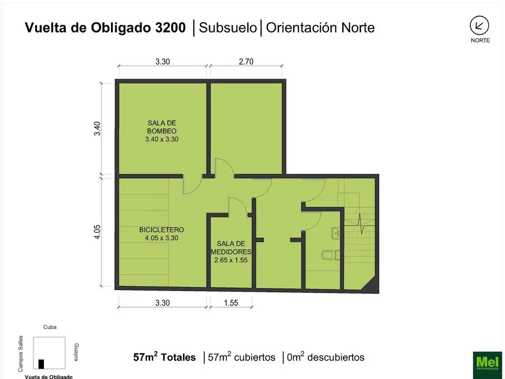 Vuelta de Obligado 3290 en Lomas de Nuñez
