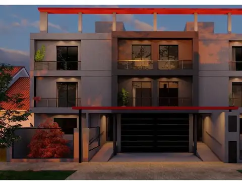 DEPARTAMENTO 2 AMBIENTES AL CONTRA FRENTE, PISO 2, DTO C, 36M2. BANFIELD.