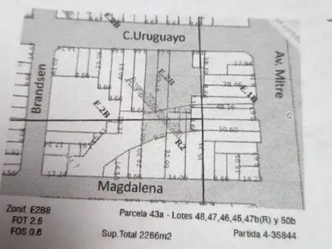 IMPORTANTE GALPON A METROS DE MITRE 2200 M2 VILLA DOMINICO