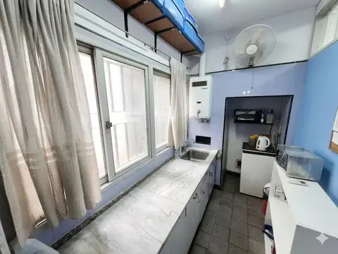 Depto Tipo Casa Monoambiente con 2 baños