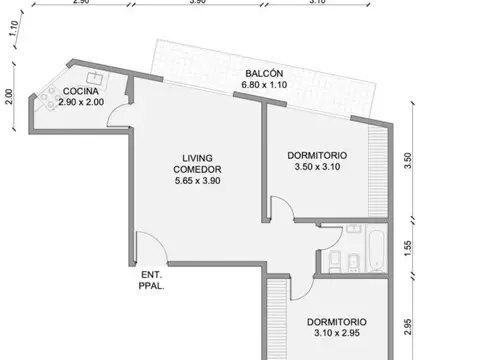 Arévalo 2700, Piso 3
