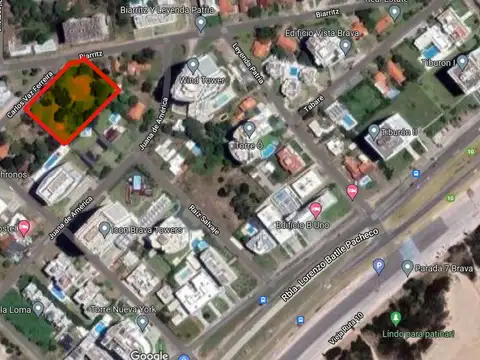 Vente lote para desarrollo - Punta del Este