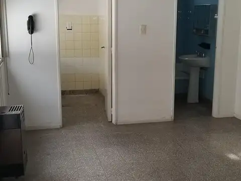 Departamento Monoambiente con 1 baño