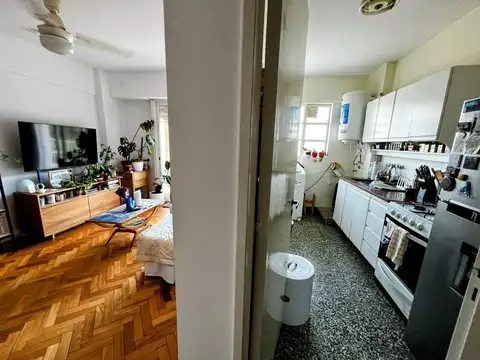 Departamento 2 ambientes con 1 baño