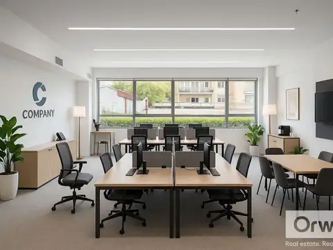 Oficina en Liberateur! 105 m2. Imagen corporativa. Cochera. Seg 24 hs.