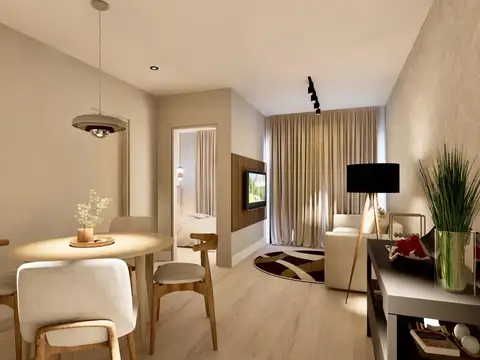 Departamento monoambiente en construcción en venta en Rosario, Luis Agote