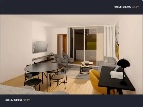 Departamento 3 ambientes con 2 baños