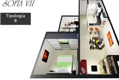 Sofia VII de  1 y 2 Dormitorios