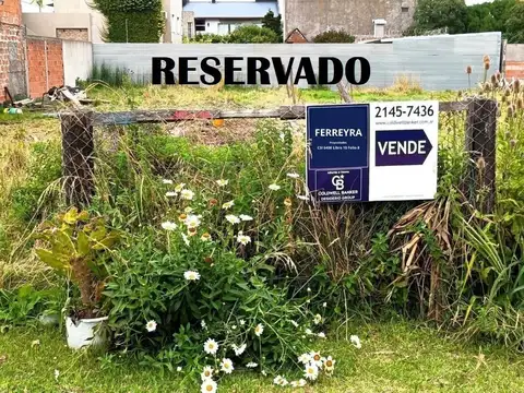 Terreno en Mar del Plata