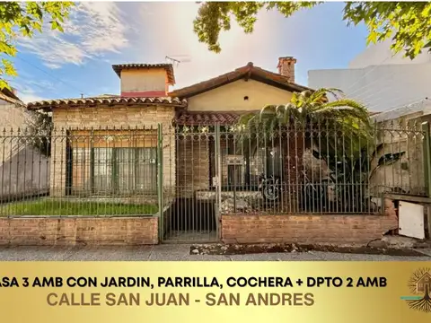 Casa 4 amb con jardin y cochera