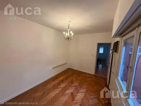 Departamento 3 ambientes con 1 baño