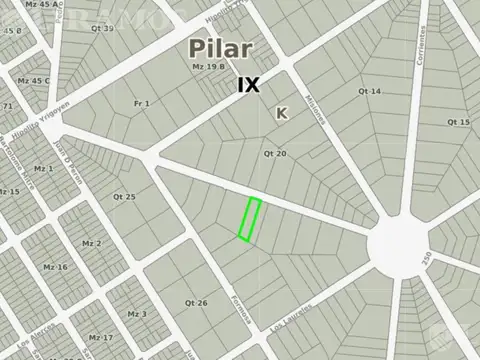 Terreno en Venta 17  mts Frente