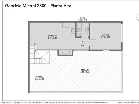 Depto Tipo Casa en Venta 40 años